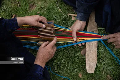 «شیردنگ بافی» در لرستان