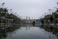 ویدئو| بارش باران در کربلای معلی