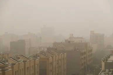 الودگی شدید هوا در مشهد