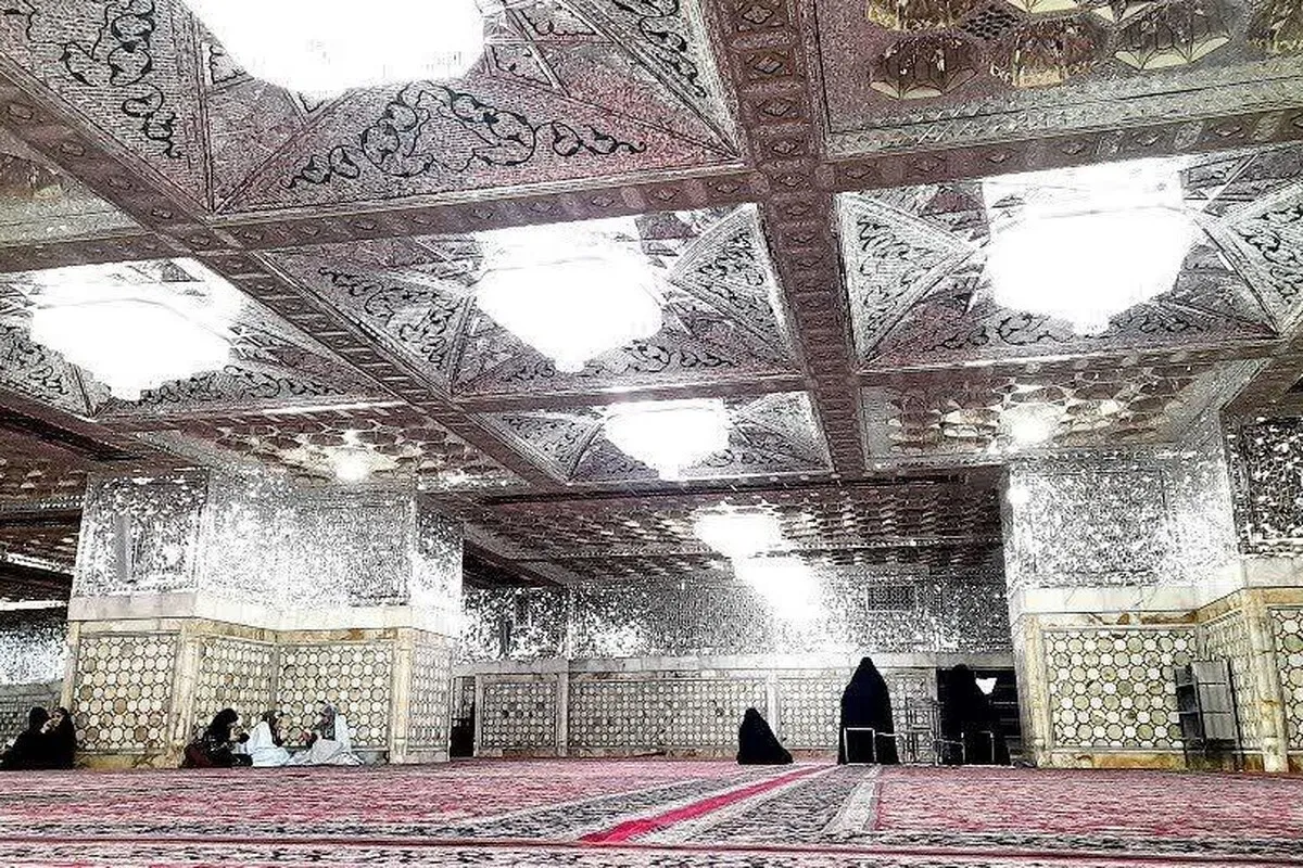 تجربه زیارت در رواق ویژه بانوان | آقا قربان آرامش خانه‌ات بشوم
