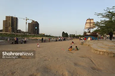 جشنواره ماهیگیری در رود پارک مشهد