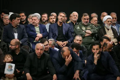 گزارش تصویری | مراسم بزرگداشت شهدای جنگ تحمیلی اخیر با حضور رهبر انقلاب اسلامی