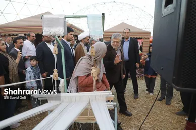 گزارش تصویری | افتتاح چهارمین جشنواره طعم و رنگ پاییز در باغ گیاه شناسی مشهد