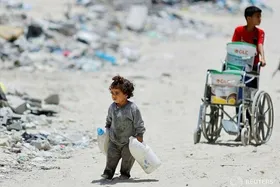 آوارگی اجباری ۹۰ درصد ساکنان نوار غزه