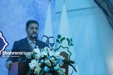آیین افتتاح پل طبرسی به رسالت در مشهد
