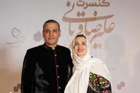 همسر علیرضا قربانی درگذشت