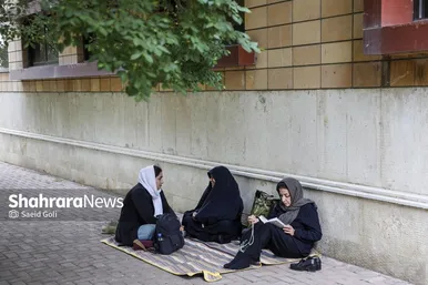 گزارش تصویری | کنکور سراسری ۱۴۰۴