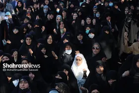راهپیمایی اصناف، بازاریان و نمازگزاران پس از نماز جمعه مشهد