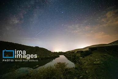 عکس‌هایی از بارش شهابی برساوشی