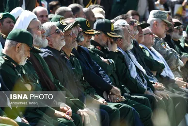 تشییع باشکوه پیکر سردار شهید زاهدی در اصفهان