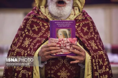 مراسم سال نو میلادی در کلیسای «تارگمانچاتس» تهران