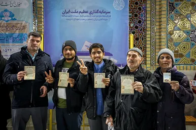 آخرین ساعات رای گیری انتخابات در مشهد مقدس