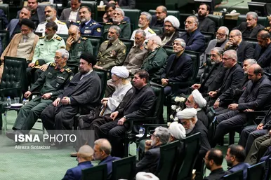 عکس‌هایی از آغاز مجلس دوازدهم توسط هیئت رئیسه سنی