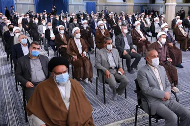 دیدار کارگزاران نظام با رهبر معظم انقلاب