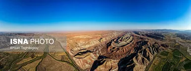 ایران زیباست | کوه‌های رنگین کمانی زنجان