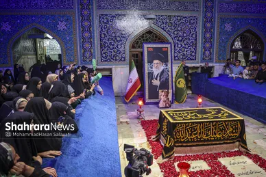گزارش تصویری | آیین آغاز سال تحصیلی جدید در حرم مطهر رضوی