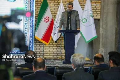 افتتاح طرح توسعه تصفیه‌خانه شهرک چرمشهر مشهد