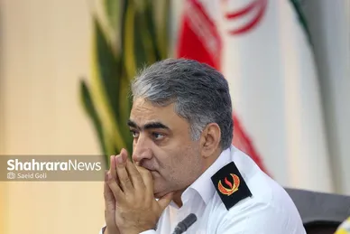 گزارش تصویری | نشست خبری سازمان آتش‌نشانی مشهد