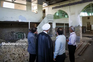 بازدید حجت‌الاسلام پژمان‌فر از سرای عزیزالله‌اف، مساجد هفت‌در و مرویها