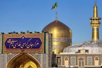 حرم مطهر امام رضا (ع) به مناسبت میلاد امیرالمؤمنین (ع) آذین‌بندی شد