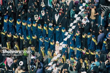 راهپیمایی روز قدس در مشهد (۱۷ فروردین ۱۴۰۳)