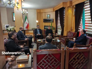 حضور سرکنسول کشور‌های خارجی، مسئولان و مدیران مشهد و خراسان رضوی در محل نمایندگی وزارت امور خارجه در شمال شرق کشور