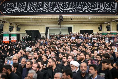 گزارش تصویری | مراسم بزرگداشت شهدای جنگ تحمیلی اخیر با حضور رهبر انقلاب اسلامی