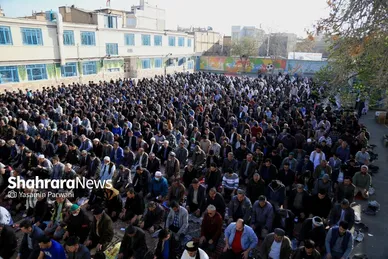 اقامه نماز عید سعید فطر در محله گلشهر (۲۲ فروردین ۱۴۰۳)