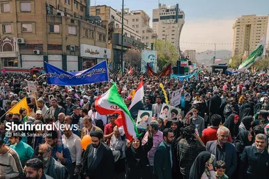 راهپیمایی روز قدس در مشهد (۱۷ فروردین ۱۴۰۳)