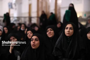 مراسم احیای ناشنوایان در حرم مطهر امام رضا(ع)