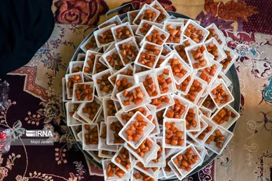 افطاری در کوچه گلچینان یزد