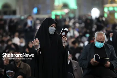 احیای شب بیست و سوم ماه مبارک رمضان در حرم مطهر رضوی