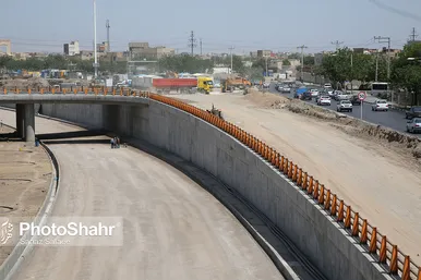 مشهد بر مدار عمران | تقاطع غیر همسطح مصلی