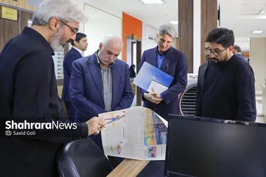 گزارش تصویری | بازدید مدیرکل امور شعب بانک ملی خراسان رضوی از مؤسسه فرهنگی شهرآرا (۲۶ آبان ۱۴۰۳)