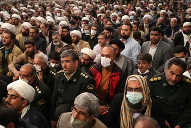 حضور و سخنرانی رهبر انقلاب در اجتماع زائران و مجاوران حرم مطهر رضوی- ۳