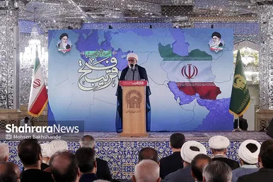 گزارش تصویری | نشست تحلیلی تبیینی «فتح قریب» در حرم مطهر رضوی