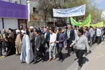 حضور پر شور مهاجرین افغانستانی در راهپیمایی روز قدس مشهد