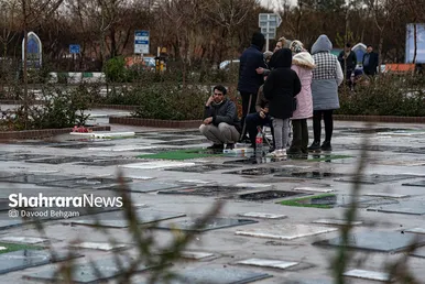 آئین سنتی «چراغ برات» در بهشت رضا(ع) مشهد