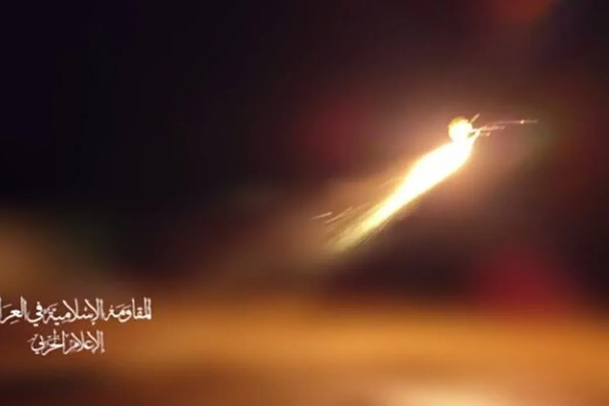 حمله پهپادی مقاومت عراق به محل اقامت نظامیان آمریکایی در اربیل + فیلم (۱۲ اسفند ۱۴۰۴)