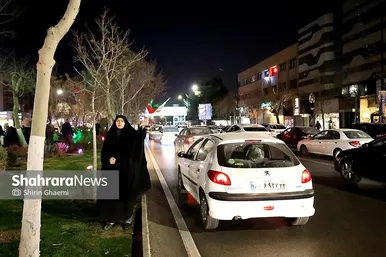 گزارش تصویری اولین شب سوگواری مردم به مناسبت شهادت مقام معظم رهبری