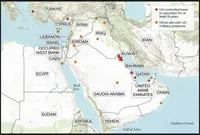 نگاهی به وضعیت پایگاه‌های نظامی آمریکا در کشورهای خاورمیانه + جزئیات