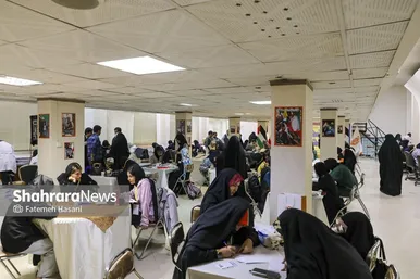هنرنمایی دختران نوجوان مشهدی در حمایت از شهدای نوجوان غزه و لبنان