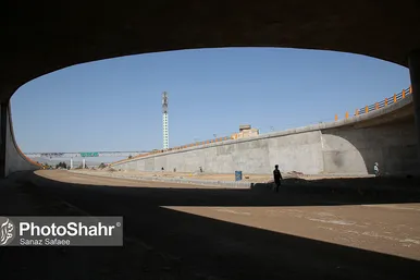 مشهد بر مدار عمران | تقاطع غیر همسطح مصلی