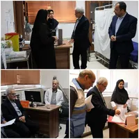 بازدید نوروزی معاون فنی معاونت بهداشت دانشگاه از شبکه بهداشت و درمان طرقبه شاندیز (۸ فروردین ۱۴۰۵)