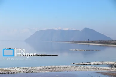 گزارش تصویری | افزایش ۴۰ سانتی تراز دریاچه ارومیه