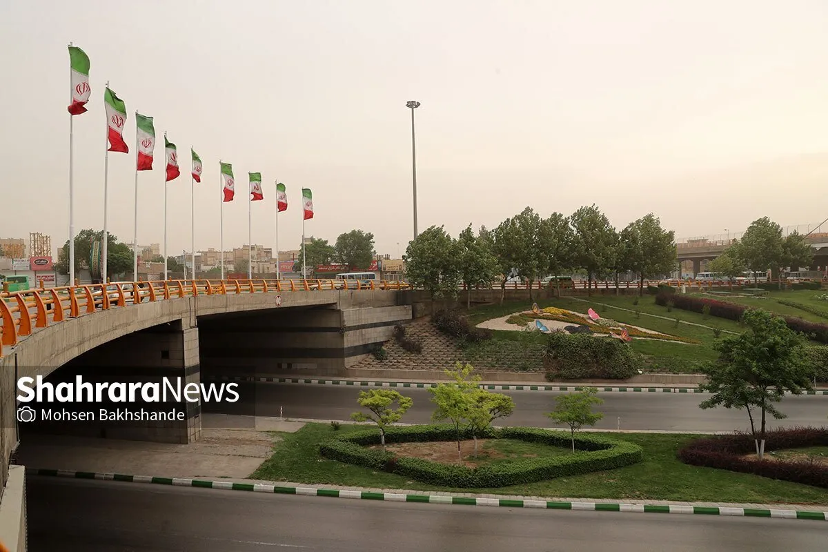 تداوم وزش باد شدید در خراسان رضوی | بارش باران در اواسط هفته (٢٣ دی ١۴٠٢)
