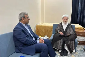 استاندار خراسان رضوی با آیت&zwnj;الله جعفر سبحانی دیدار کرد