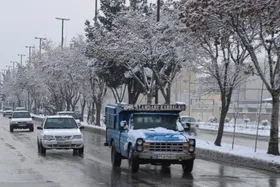 آخرین وضعیت ترافیکی معابر مشهد پس از بارش برف (۲۶ دی ۱۴۰۴)
