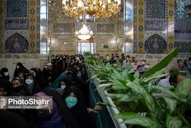 ویدئو | حرم مطهر رضوی در آستانه نوروز رنگ و بوی عیدانه گرفت