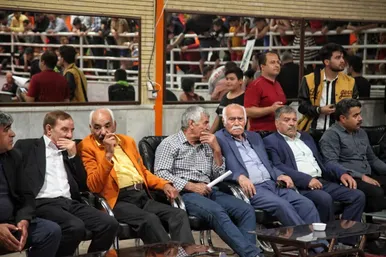 پهلوانک‌ها در مسابقات کشتی جام رمضان